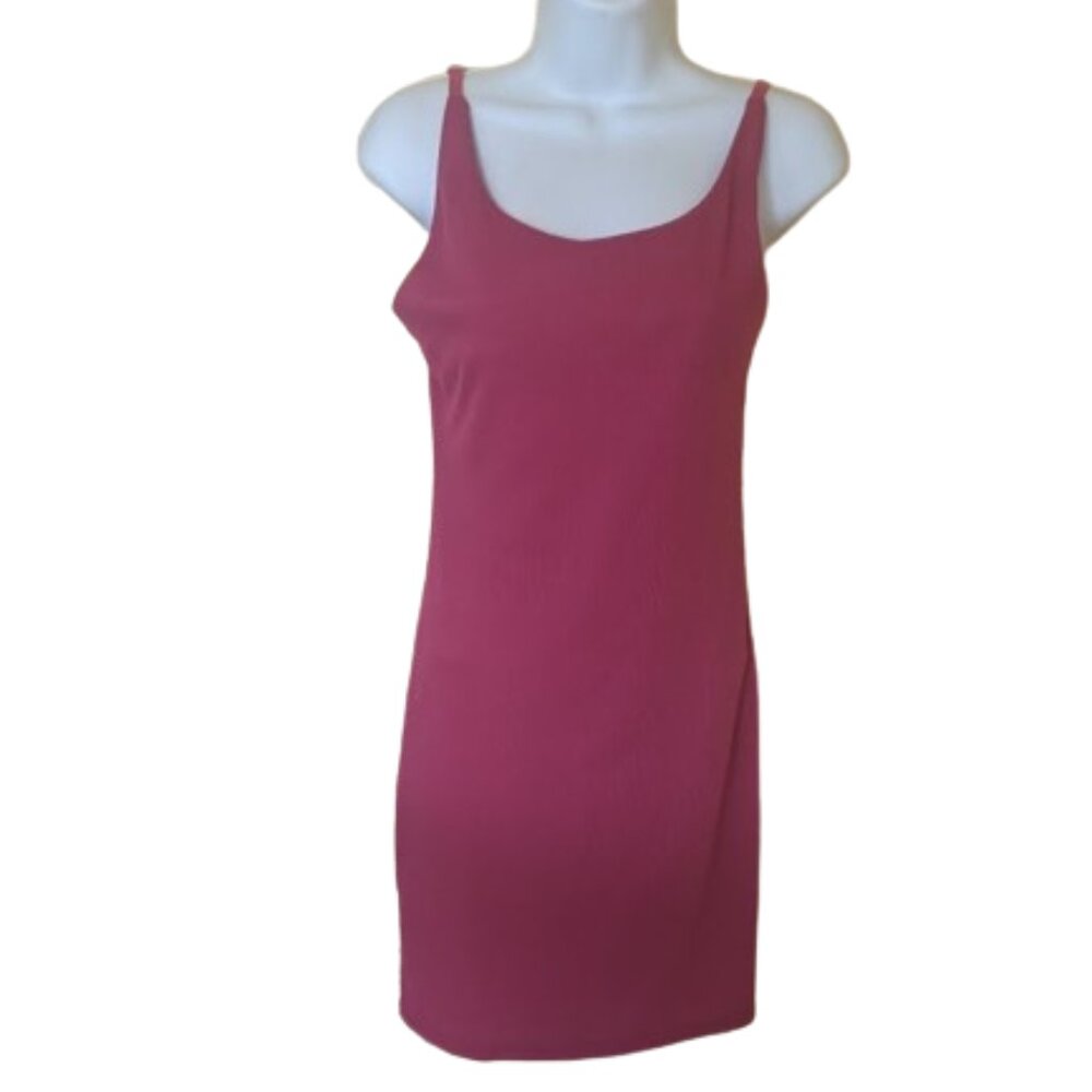 ---  Pink Jersey Dress XL Fits Medium